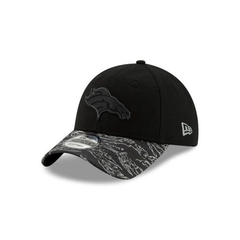 NFL Denver Broncos Tiger Flect 9Twenty Adjustable (ESK3888) - Black New Era Caps